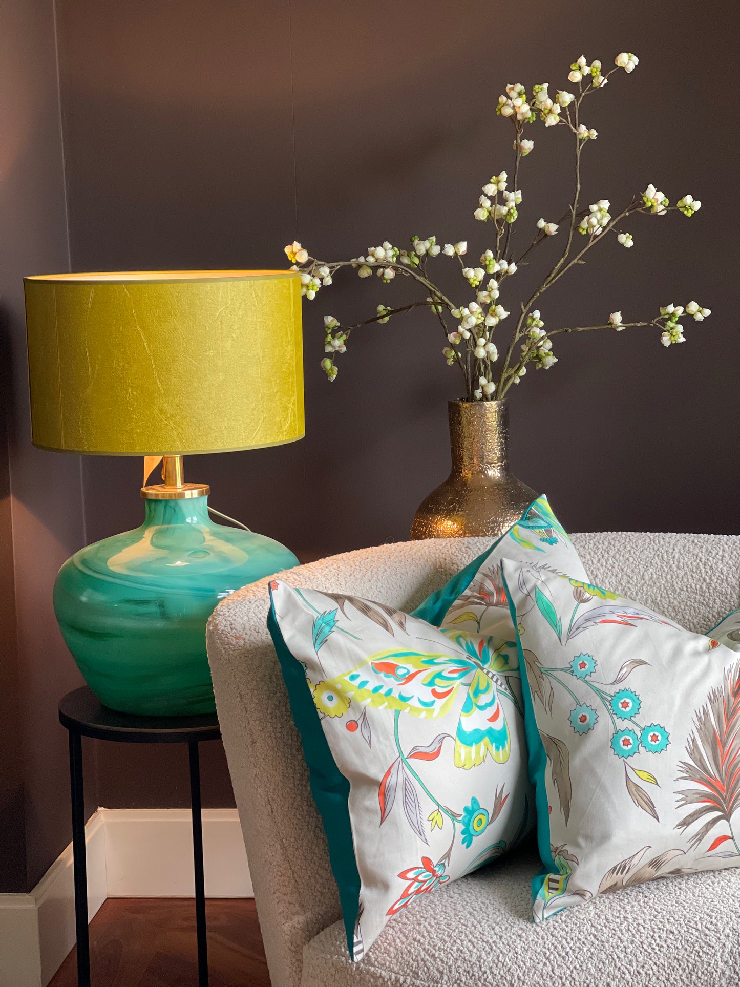 Kussen Pluim 60x40 cm