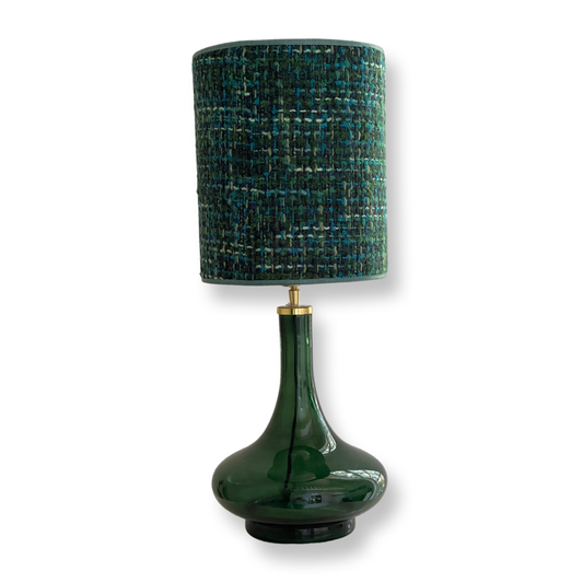 Lampenvoet glas groen