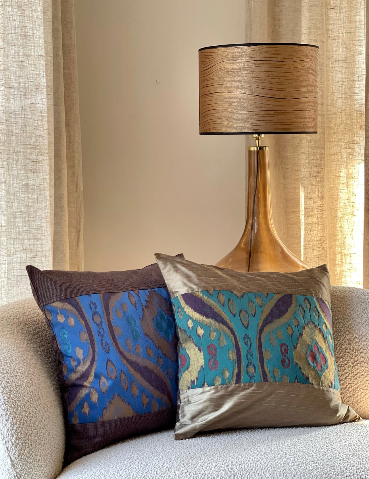 Kussen Ikat 50x50 cm