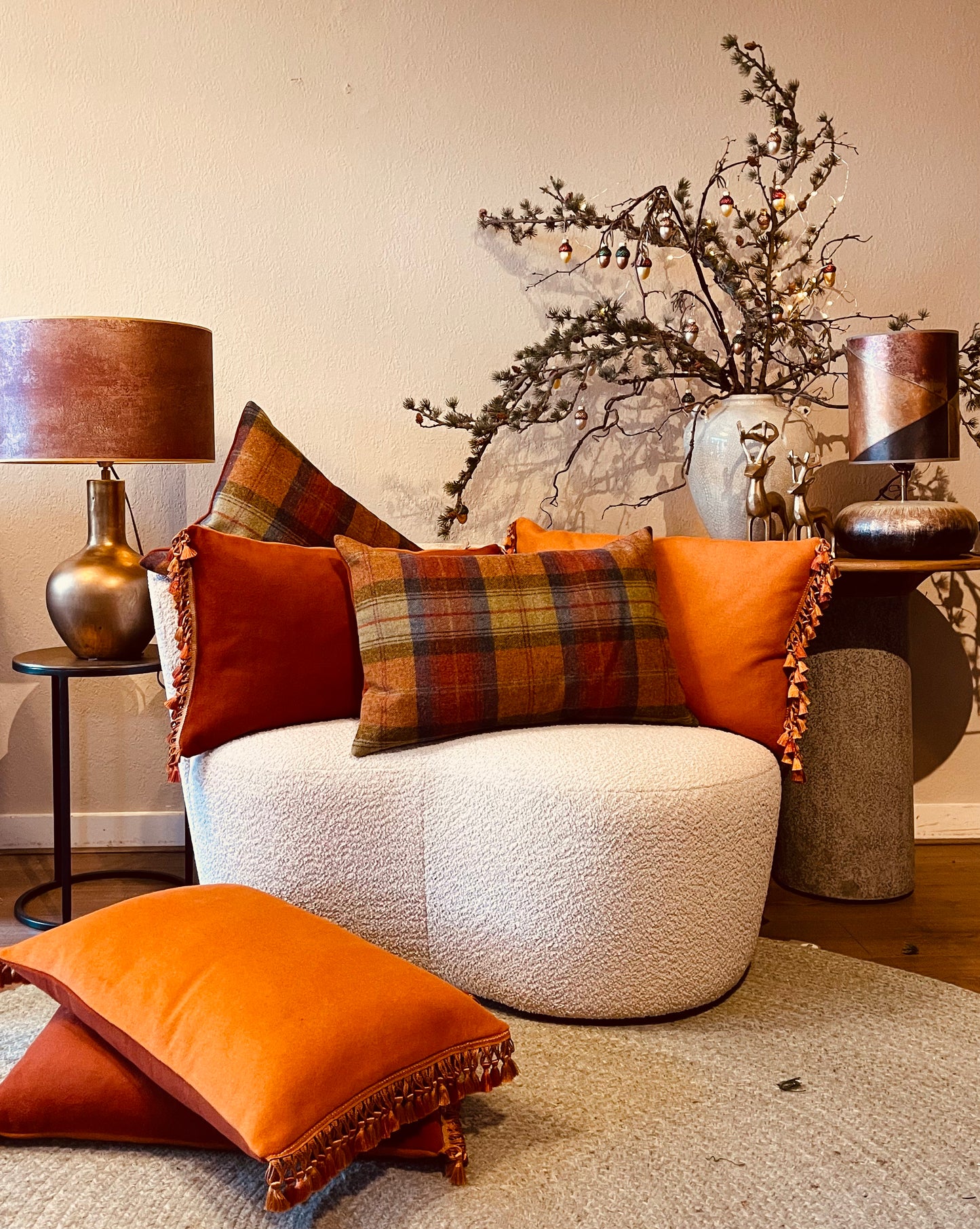 Lampenkap Burnt Orange D40xH25