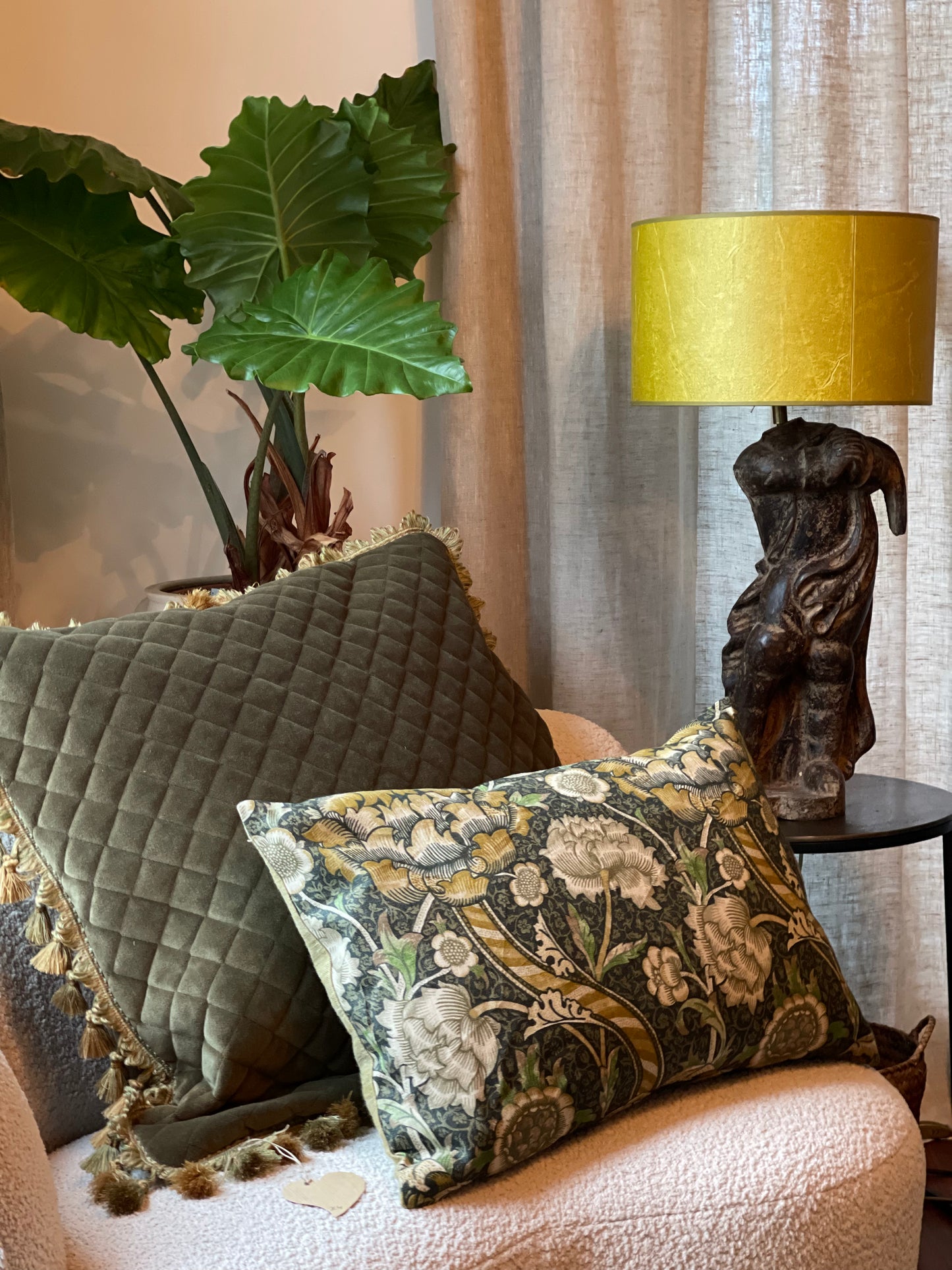 Lampenkap Yellow D35xH21