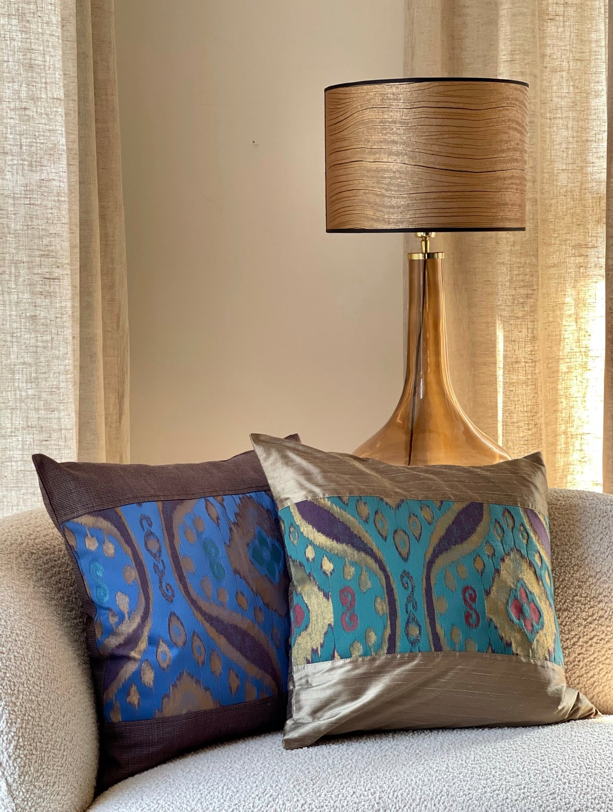 Kussen Ikat Japan 50X50 cm