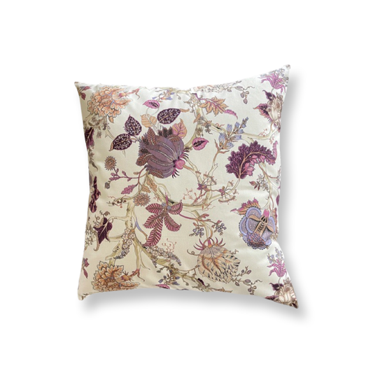 Kussen Flowerpower wit 60x60 cm