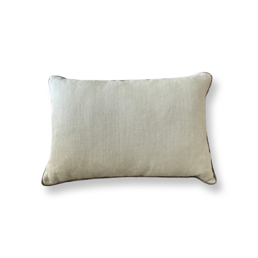 Kussen Lentegroen 60X40 cm piping