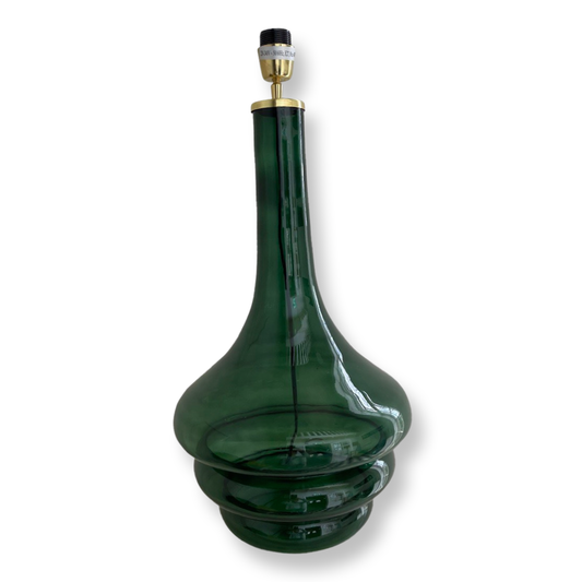 Lampenvoet  glas groen