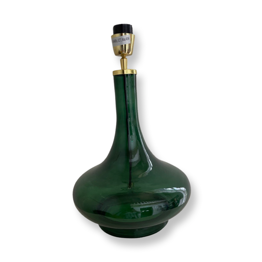 Lampenvoet  glas groen