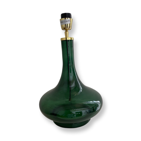 Lampenvoet glas groen