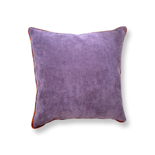 Kussen  Deep purple 50X50 cm met piping