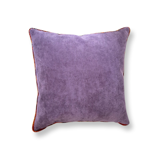 Kussen Deep purple 50X50 cm met piping